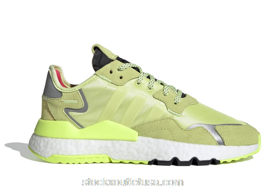 Outlet adidas Nite Jogger Semi Frozen Yellow (W) EE5911