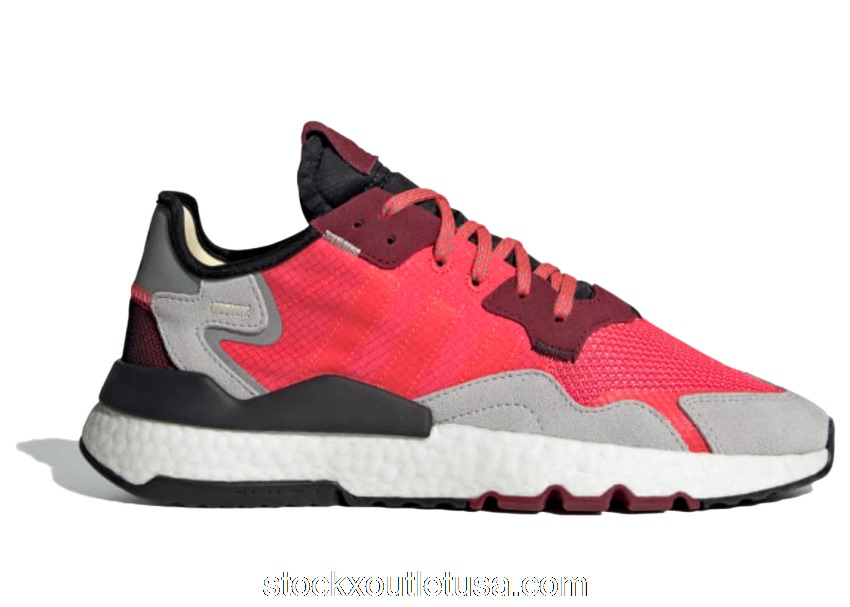 Outlet adidas Nite Jogger Shock Red EE5883