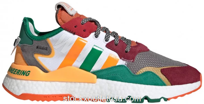 Outlet adidas Nite Jogger White Mountaineering White EG1687