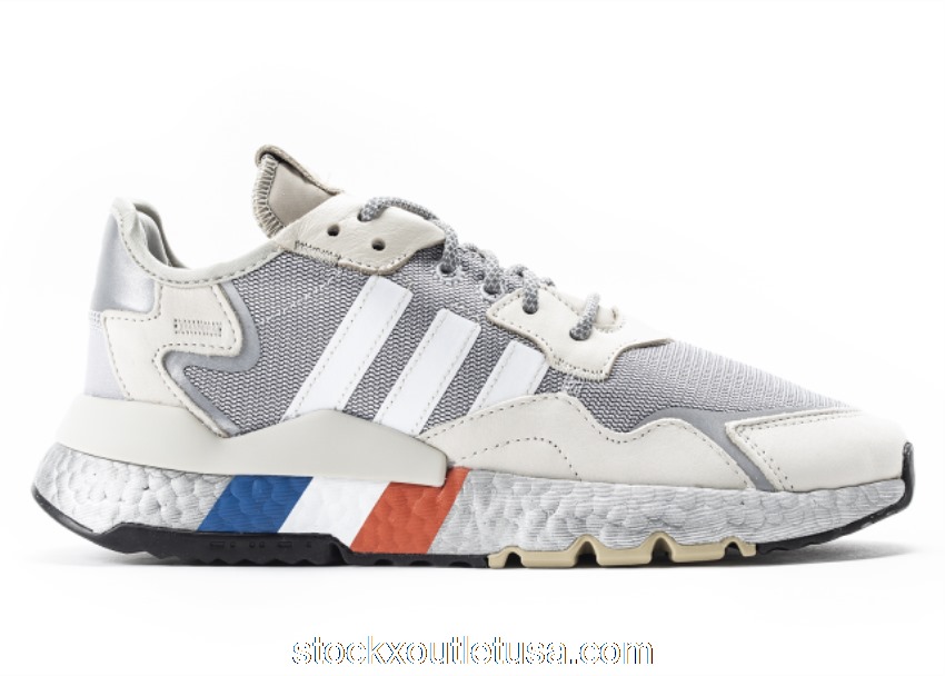 Outlet adidas Nite Jogger White Multi FV4280