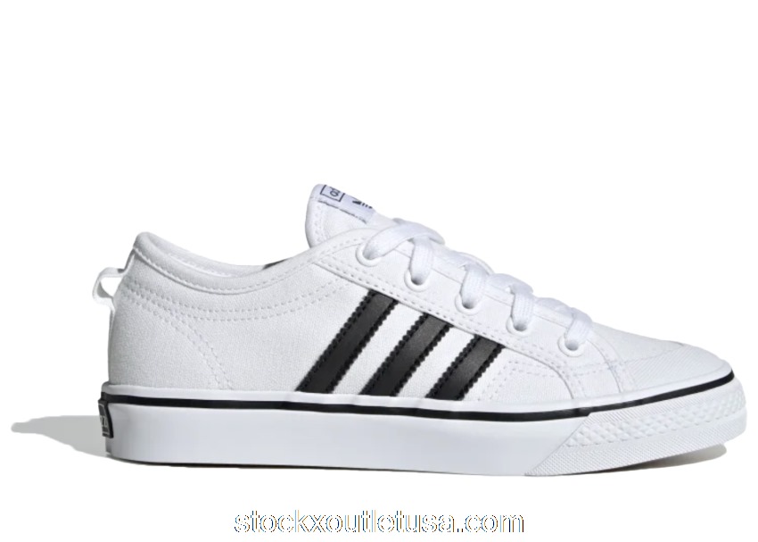Outlet adidas Nizza Cloud White (GS) EF5140