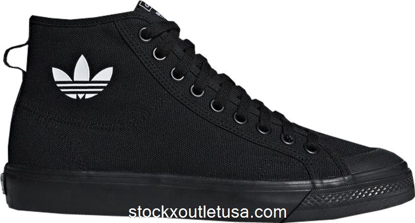 Outlet adidas Nizza Hi Core Black B41651