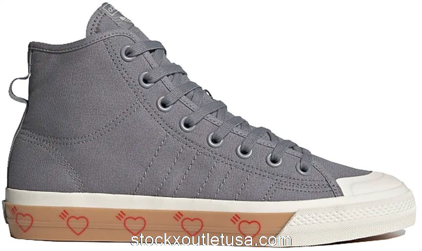 Outlet adidas Nizza Hi Human Made Grey Five FY5187