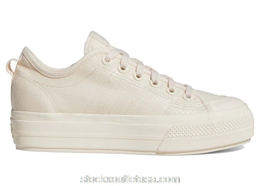 Outlet adidas Nizza RF Platform Wonder White (W) H02708