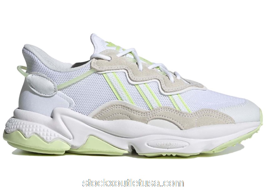 Outlet adidas Ozweego Cloud White Almost Lime (W) GW5622