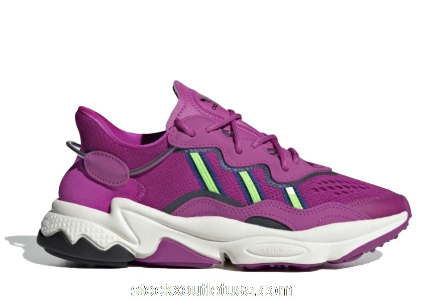 Outlet adidas Ozweego Vivd Pink Solar Green (W) EH1197