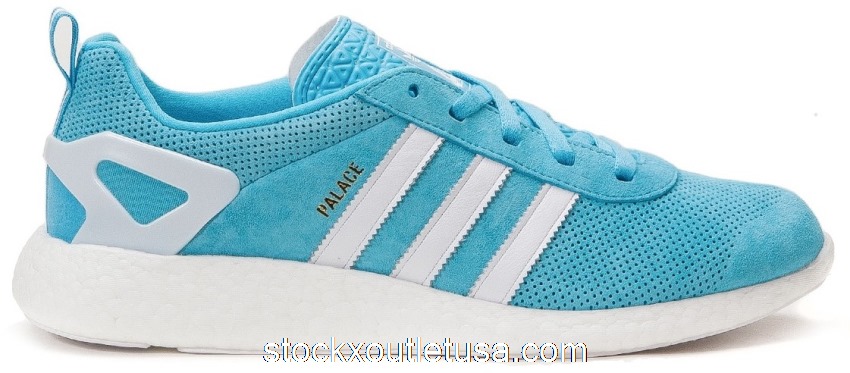Outlet adidas Palace Pro Boost Bright Cyan/White S78092