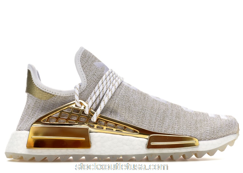 Outlet adidas Pharrell NMD HU China Pack Happy (Gold) (Friends and Family) F99762