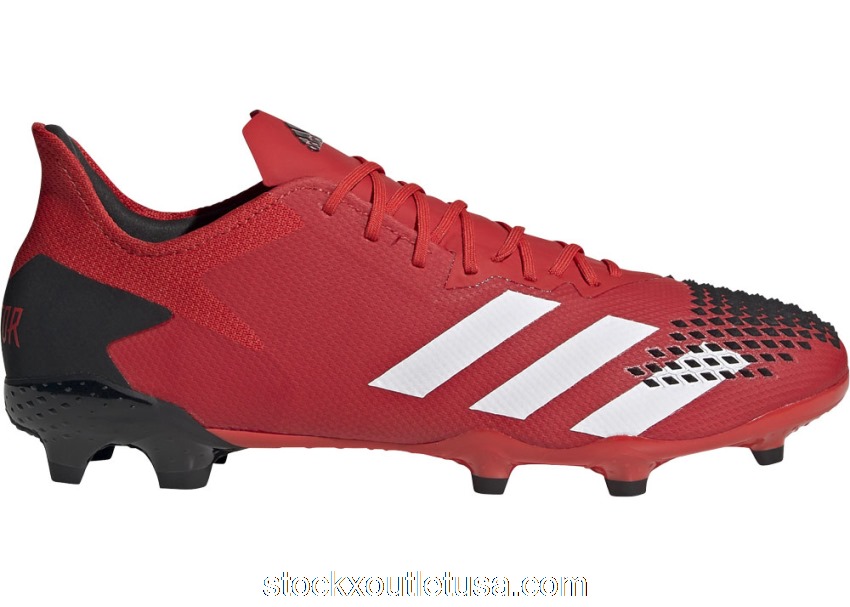 Outlet adidas Predator 20 2 FG Active Red Core Black EE9553