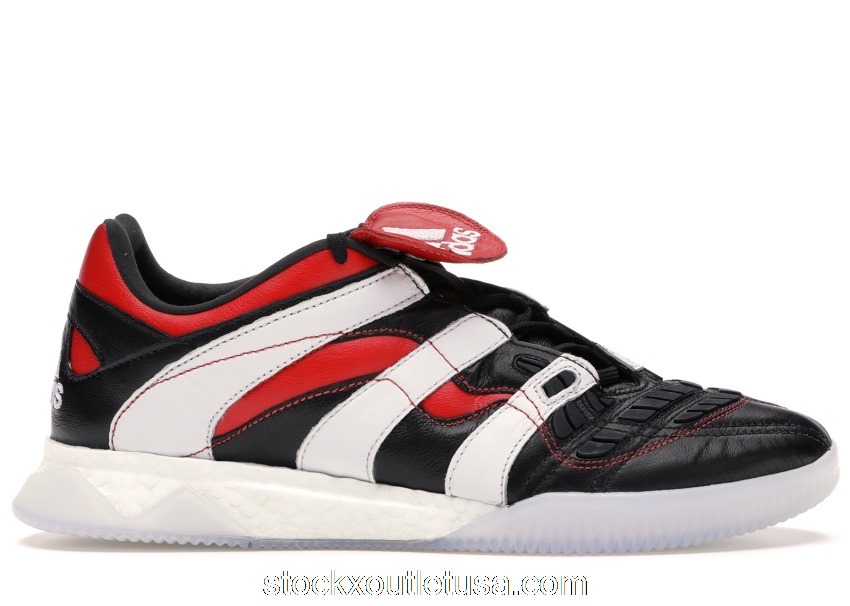 Outlet adidas Predator Accelerator Black White Red D96670