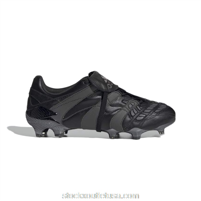 Outlet adidas Predator Accelerator FG Black Grey FZ5428