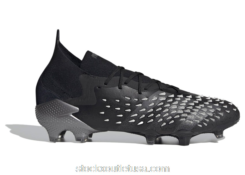 Outlet adidas Predator Freak 1 FG Demonskin Black Grey FY1021