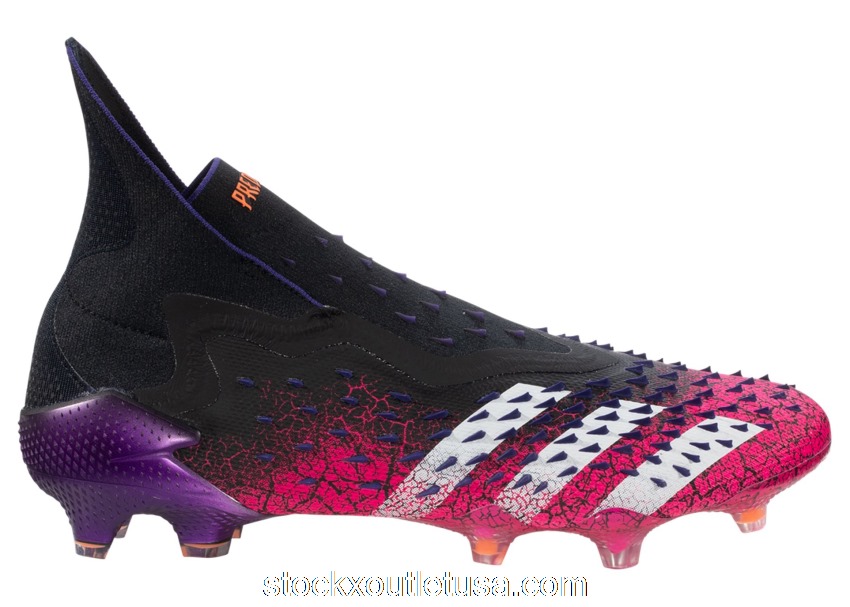Outlet adidas Predator Freak+ FG Demonskin Black Shock Pink FW7617