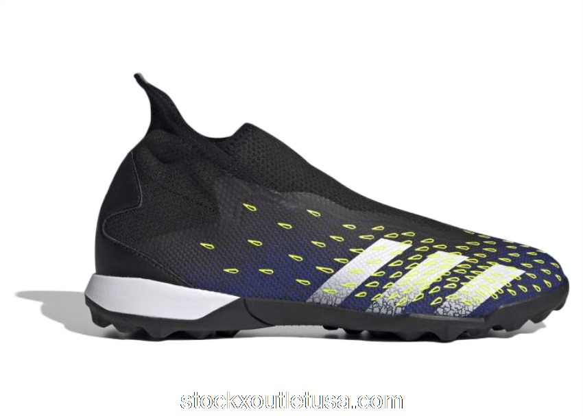 Outlet adidas Predator Freak Laceless TF Demonscale Royal Blue Yellow FY0619
