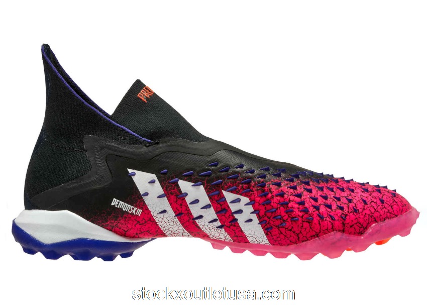 Outlet adidas Predator Freak Laceless TF Shock Pink FW7239
