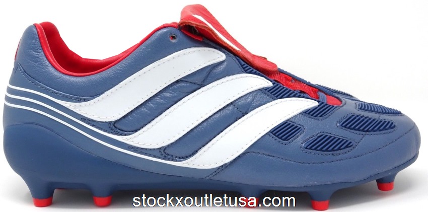 Outlet adidas Predator Precision FG Blue Grey Collegiate Red CM7911
