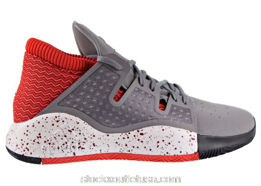 Outlet adidas Pro Vision Grey Collegiate Burgundy G27754