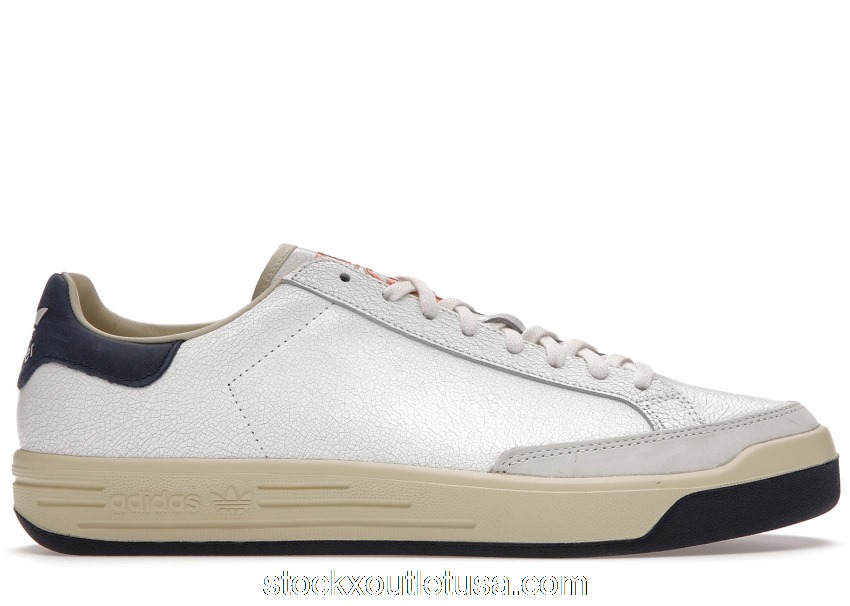 Outlet adidas Rod Laver Cracked White Navy FY4494