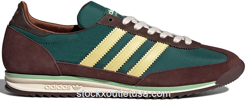 Outlet adidas SL72 Wales Bonner Maroon FX7515
