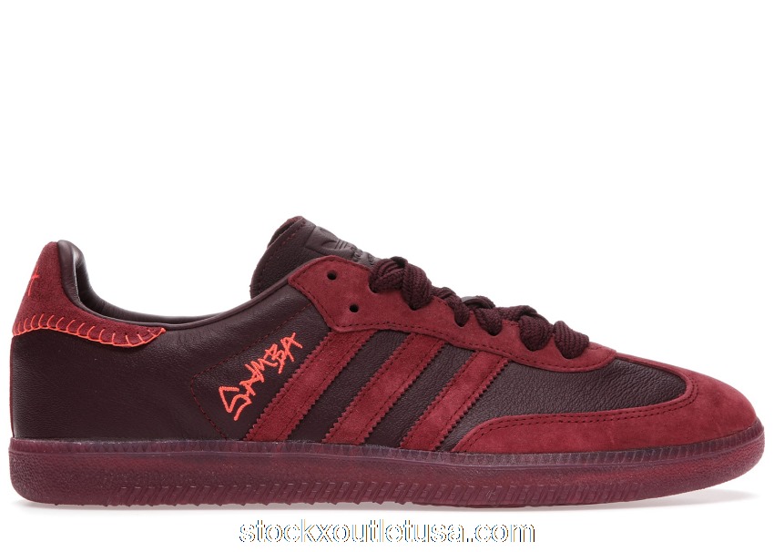 Outlet adidas Samba Jonah Hill Burgundy FW7456