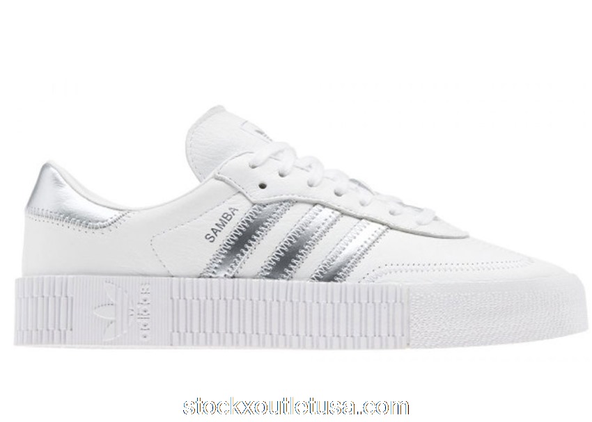 Outlet adidas Sambarose Cloud White Silver (W) EE9017