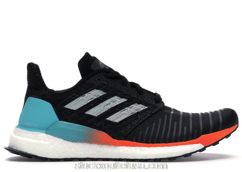 Outlet adidas Solarboost Black Aqua CQ3168