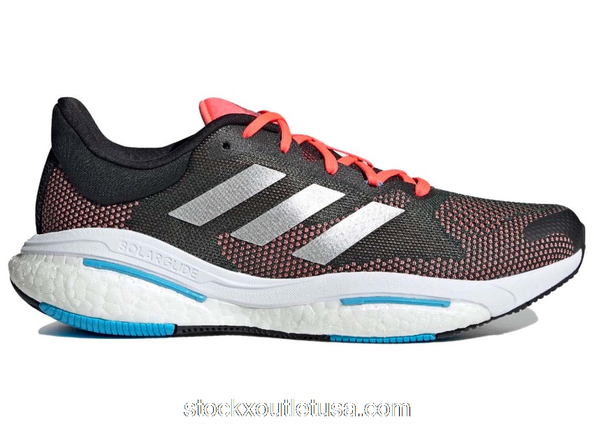 Outlet adidas Solarglide 5 Carbon Silver Turbo H01162