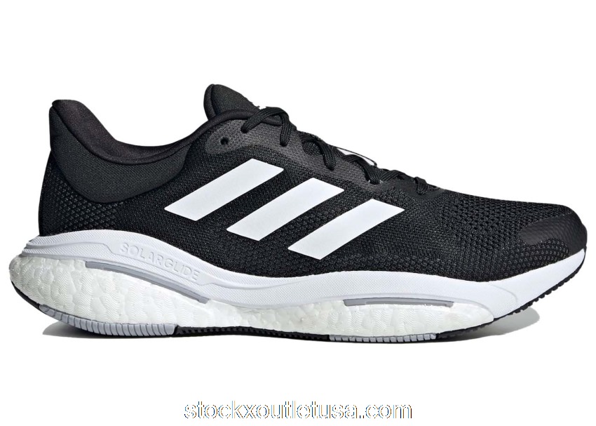 Outlet adidas Solarglide 5 Core Black White GX5493