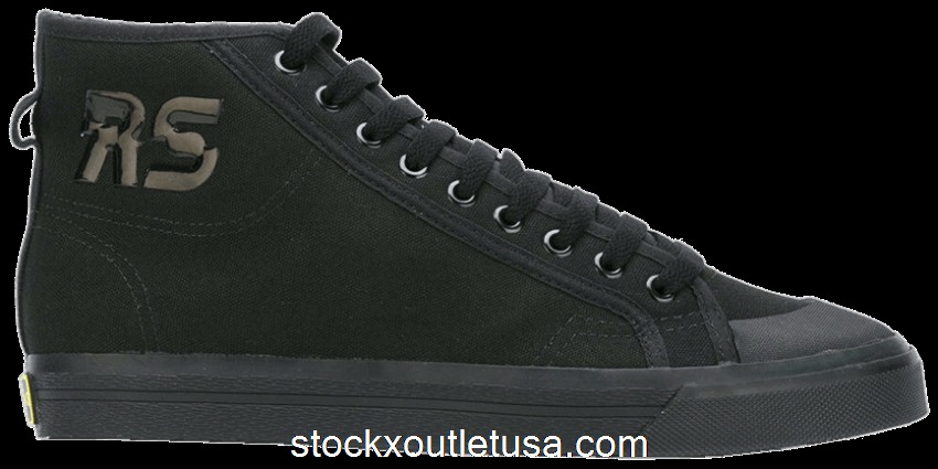 Outlet adidas Spirit High Raf Simons Black S81164