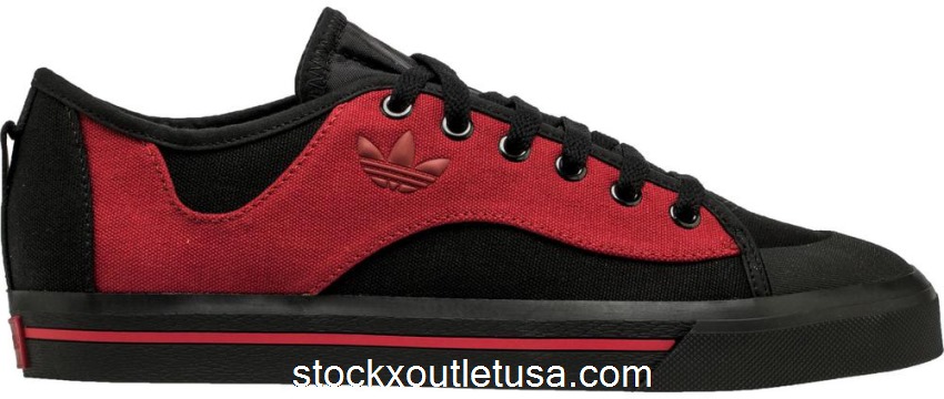 Outlet adidas Spirit V Raf Simons Black Red BB6730