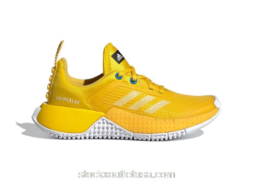 Outlet adidas Sport Shoe LEGO Yellow White (PS) FZ5439