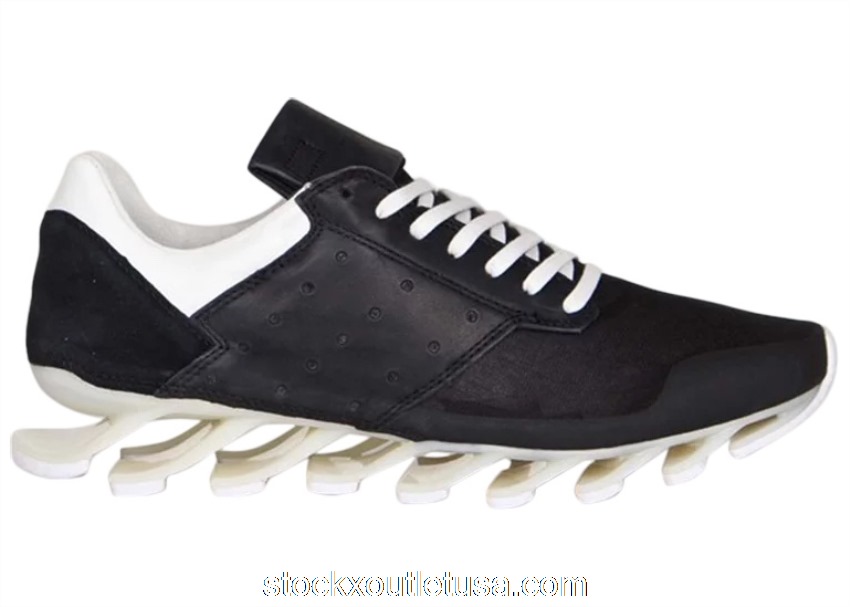 Outlet adidas Springblade Low Rick Owens Black White B24016