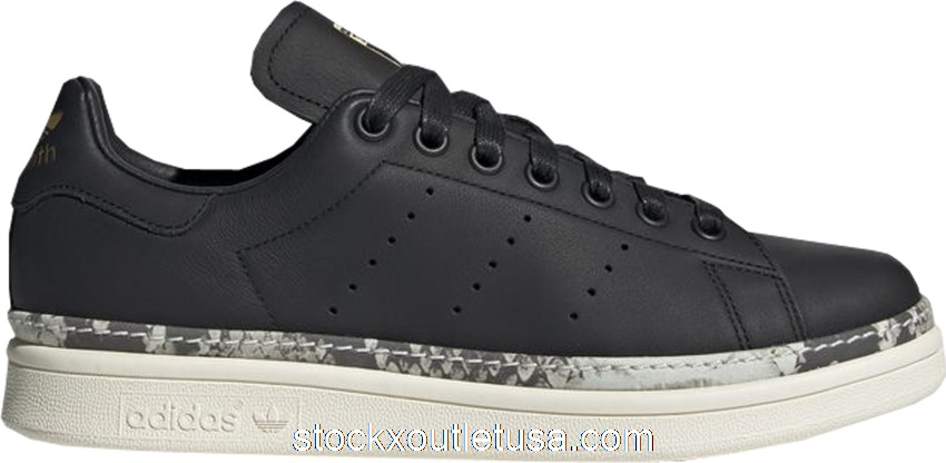Outlet adidas Stan Smith Bold Core Black Off White (W) BD8053
