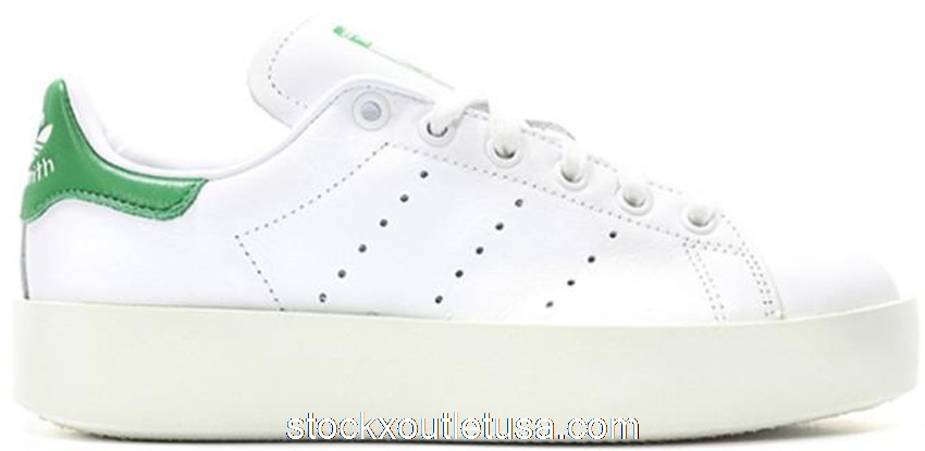 Outlet adidas Stan Smith Bold White Green (W) S32266