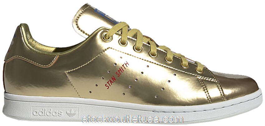 Outlet adidas Stan Smith Gold Metallic (2019) FW5364