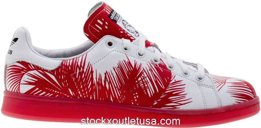 Outlet adidas Stan Smith Pharrell BBC Palm Tree Red S82072