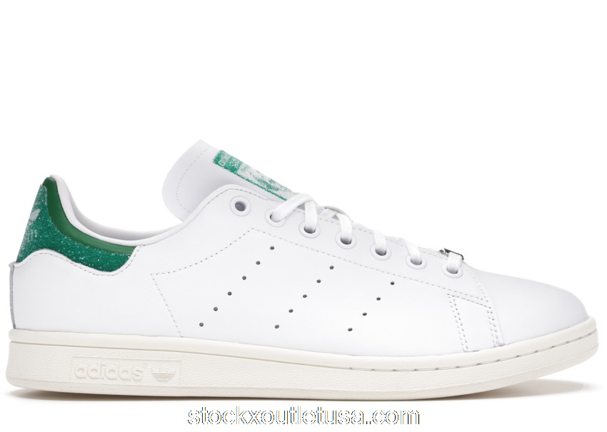 Outlet adidas Stan Smith Swarovski White Green FX7482