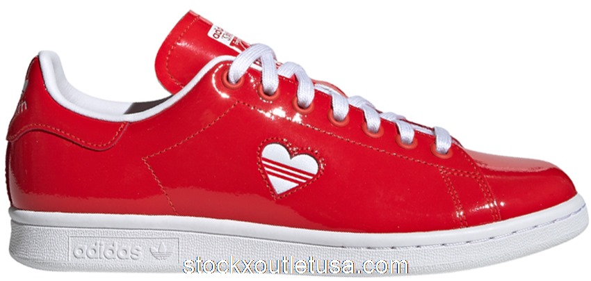 Outlet adidas Stan Smith Valentine's Day Red (2019) (W) G28136