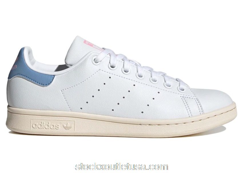 Outlet adidas Stan Smith White Ambient Sky True Pink GV9188