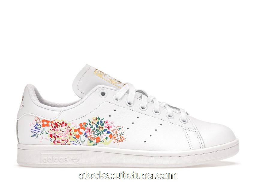 Outlet adidas Stan Smith White Floral (W) BC0259