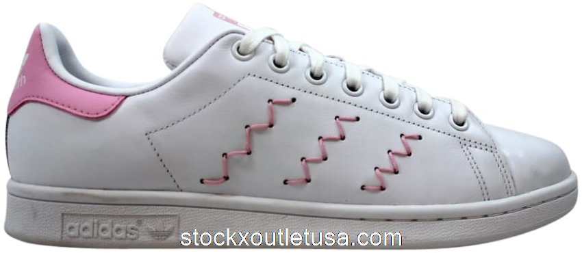 Outlet adidas Stan Smith White Won Pink (W) BZ0401