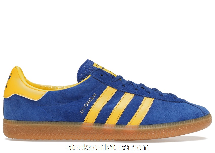 Outlet adidas Stockholm City Series Blue Yellow (2021) H01819