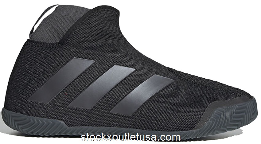 Outlet adidas Stycon Laceless Clay Court Core Black Night Metallic (W) FV2782