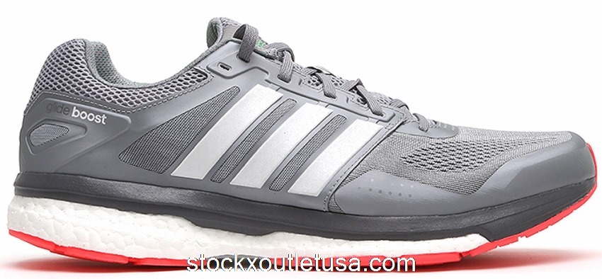 Outlet adidas Supernova Glide 7 Boost Grey Green Red B36007