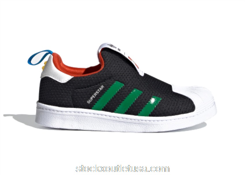 Outlet adidas Superstar 360 LEGO Green (PS) FX4922