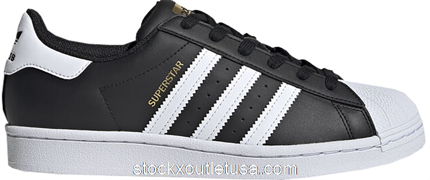Outlet adidas Superstar Black White (2019) (W) FV3286