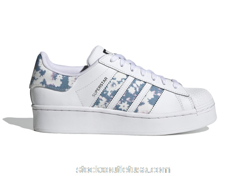 Outlet adidas Superstar Bold White Ambient Sky (W) GZ8178