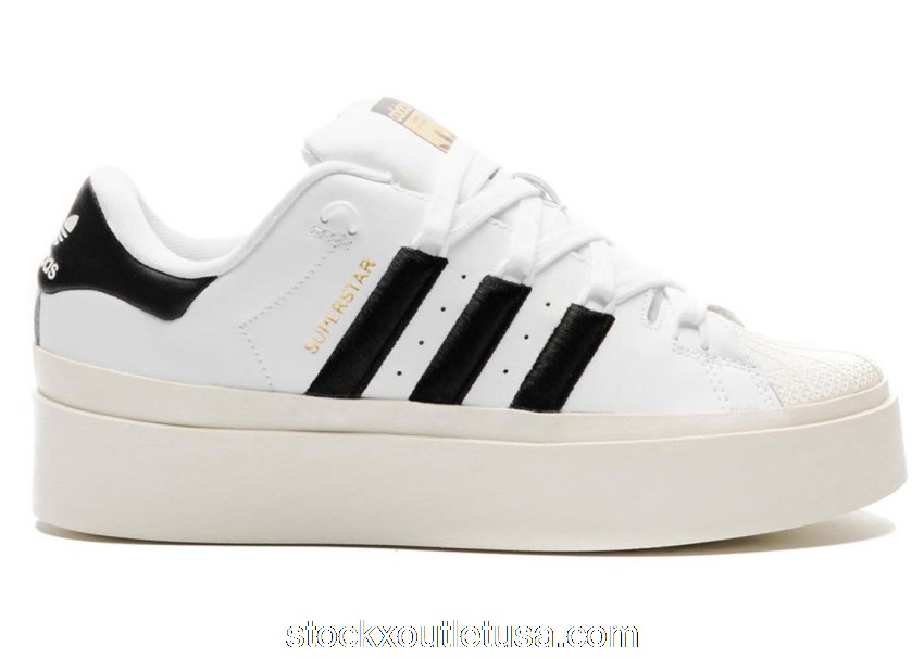 Outlet adidas Superstar Bonega White Black (W) GY5250