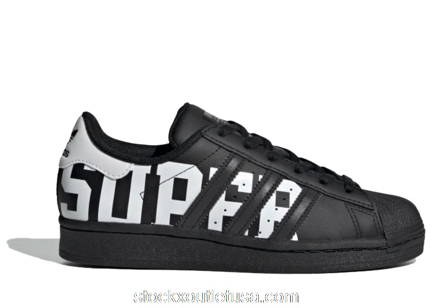 Outlet adidas Superstar Core Black (GS) FV3745