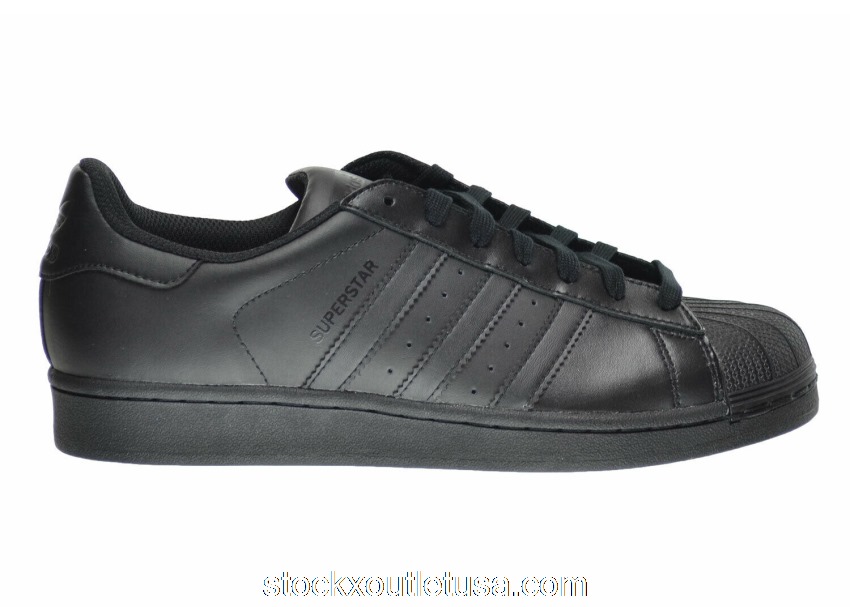 Outlet adidas Superstar Foundation Black/Black-Black AF5666